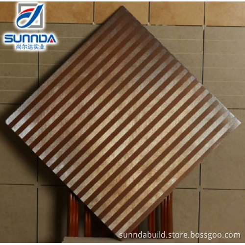 600X600MM metal brick,porcelain tile, non slip floor tile in Foshan